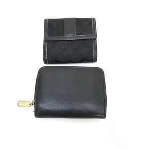 Coach zipper wallet